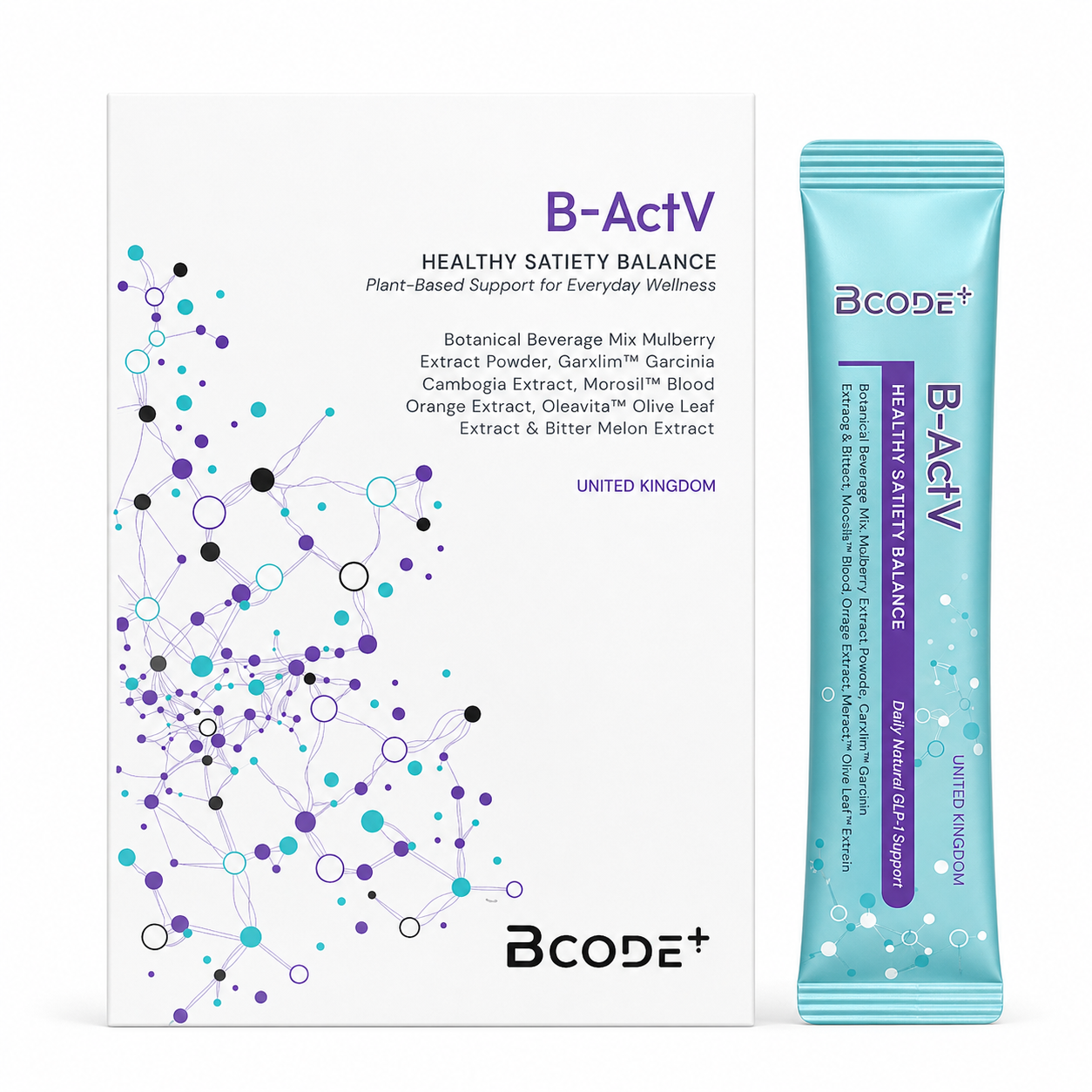 BCODE+ B-ActV 全方位生理機能支持補充品粉 (15包裝)